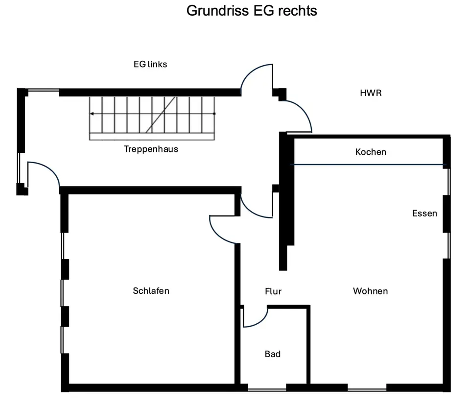 3 Zimmer Wohnung mit 51 m² in Kassel – Bild 2