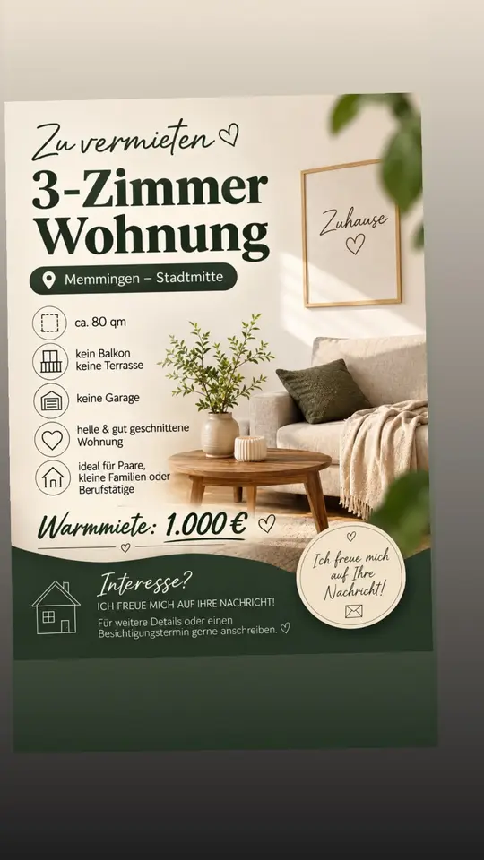 4 Zimmer Wohnung mit 120 m² in Memmingen – Bild 7
