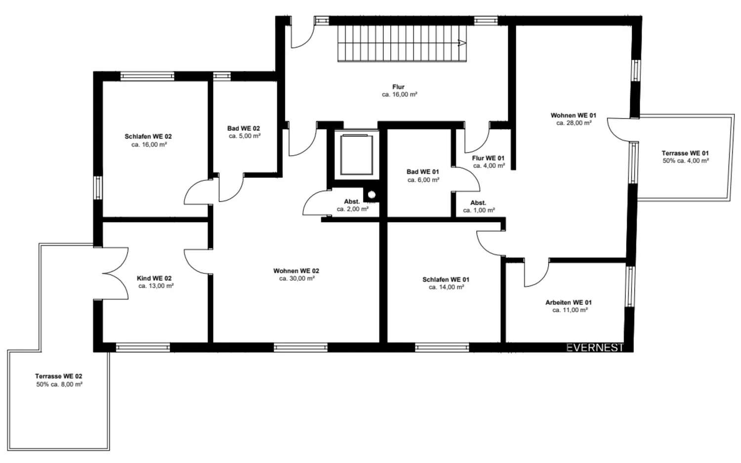 3 Zimmer Wohnung mit 75 m² in Köln – Bild 1