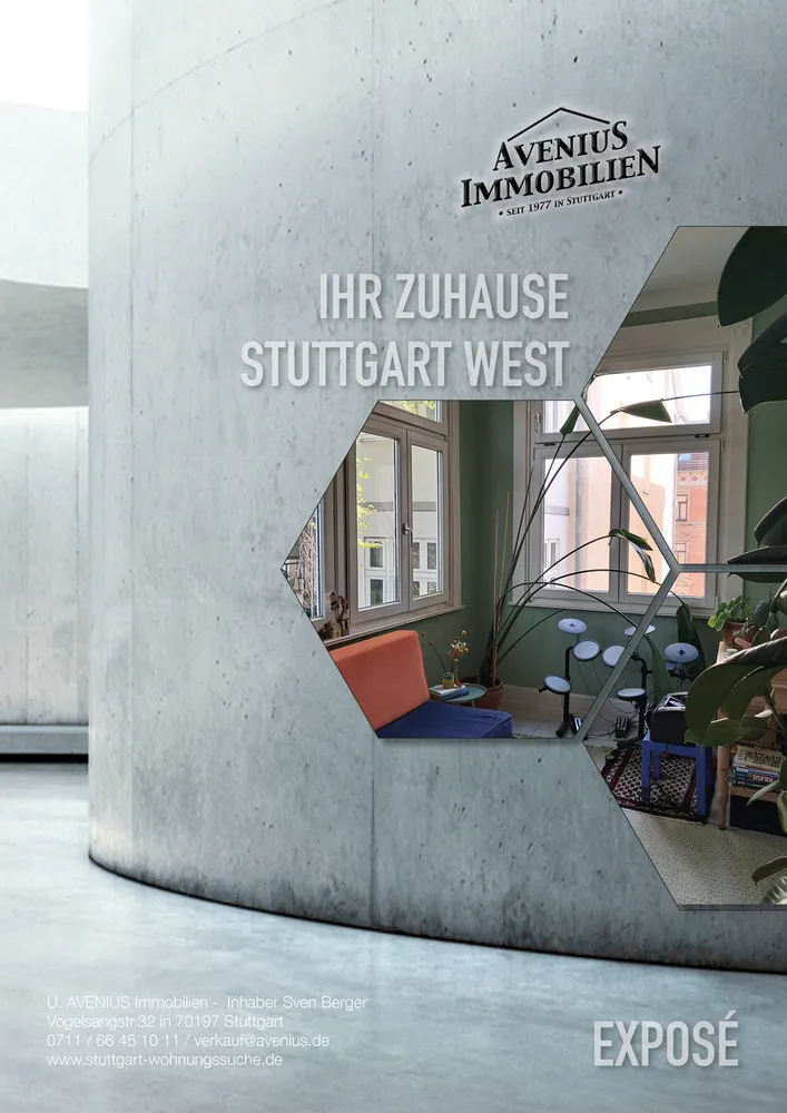 5 Zimmer Wohnung mit 182 m² in Stuttgart – Bild 1