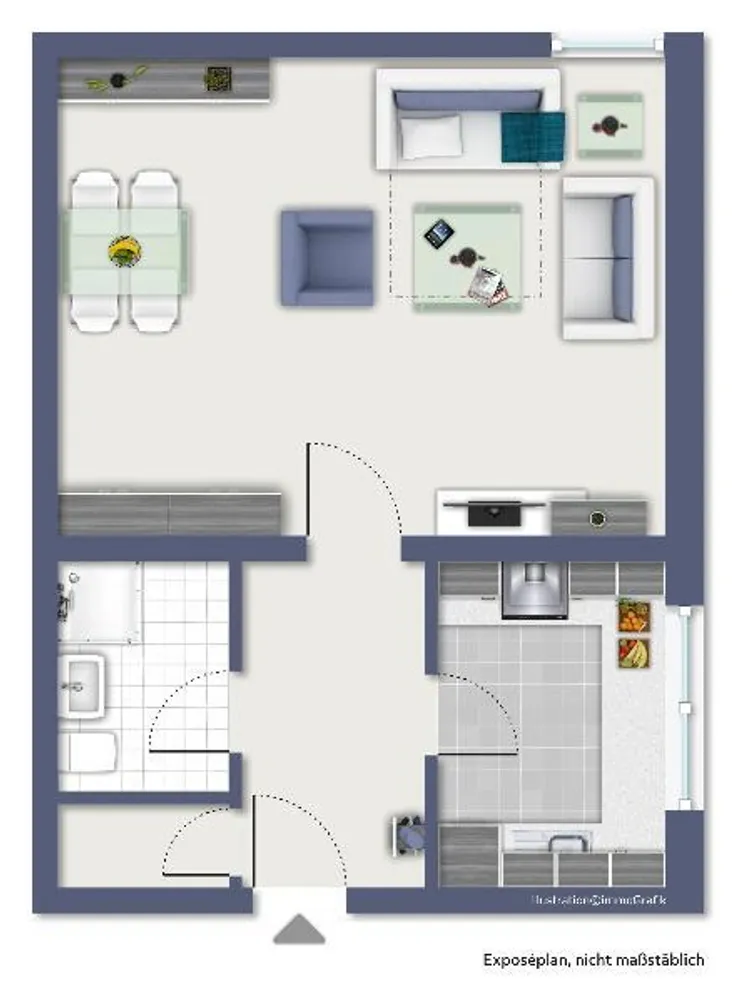 1 Zimmer Wohnung mit 47 m² in Leverkusen – Bild 6
