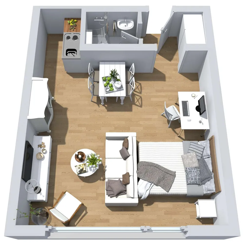1 Zimmer Wohnung mit 32 m² in Köln – Bild 7