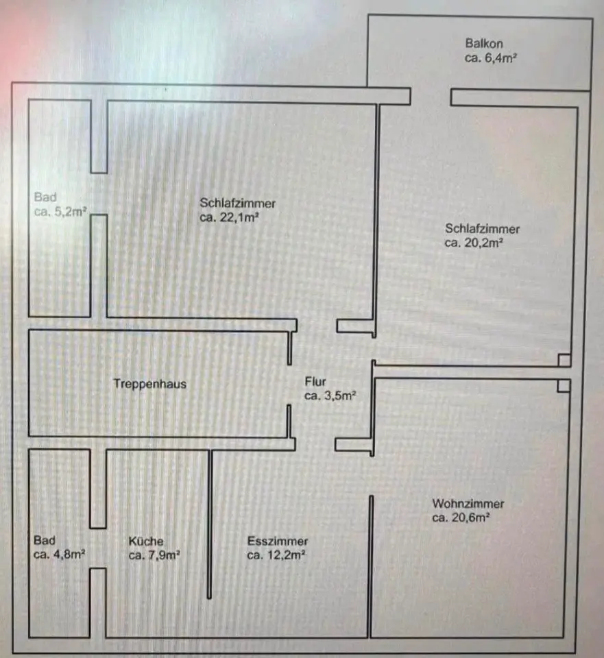4 Zimmer Wohnung mit 100 m² in Eisenach – Bild 8