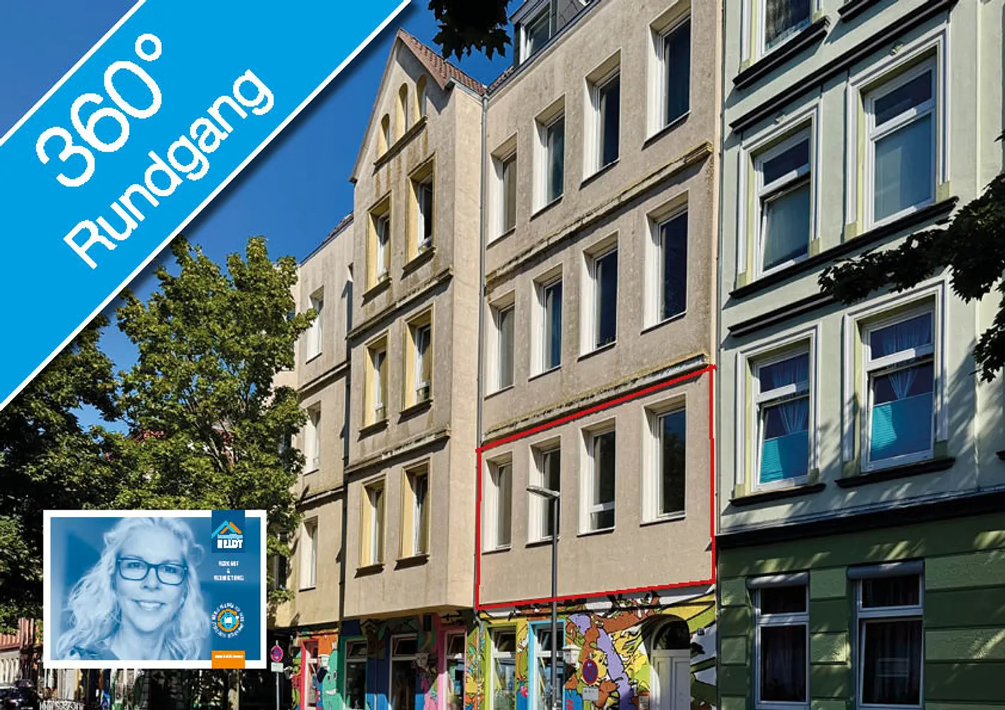 3 Zimmer Wohnung mit 54 m² in Kiel – Bild 2