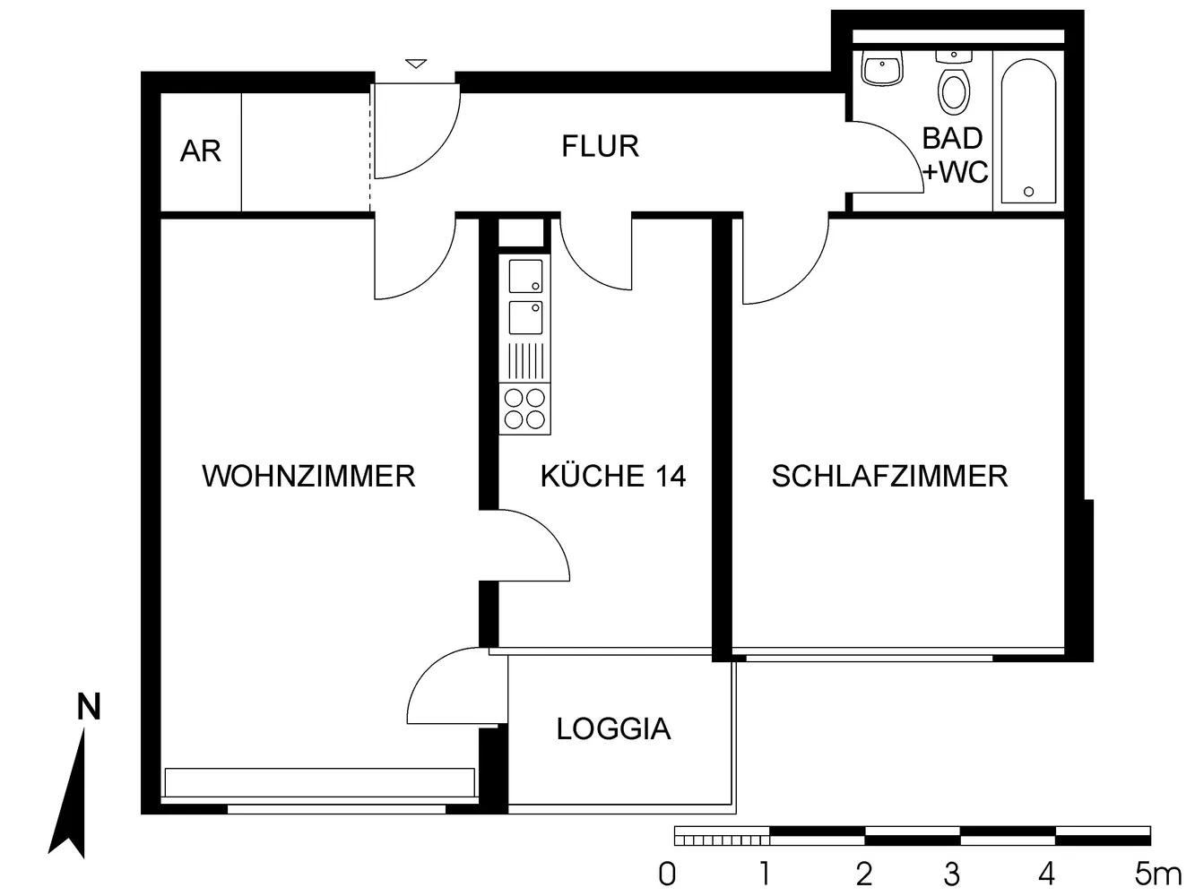 2 Zimmer Wohnung mit 59 m² in Berlin – Bild 10