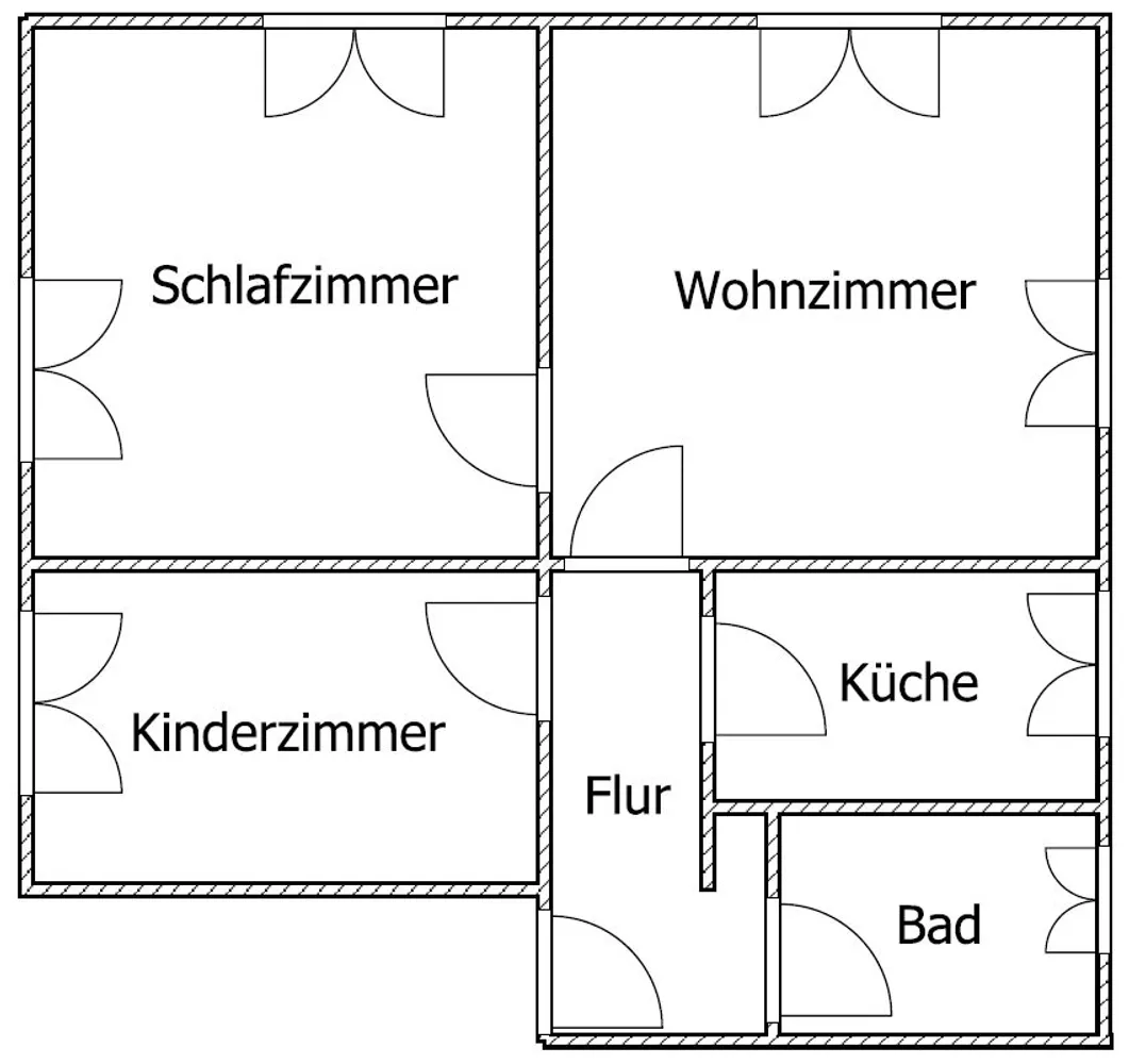 3 Zimmer Wohnung mit 62 m² in Marl – Bild 10