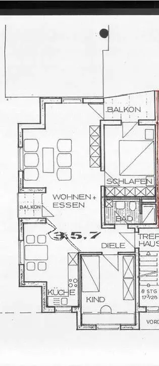 4 Zimmer Wohnung mit 80 m² in Saarbrücken – Bild 6