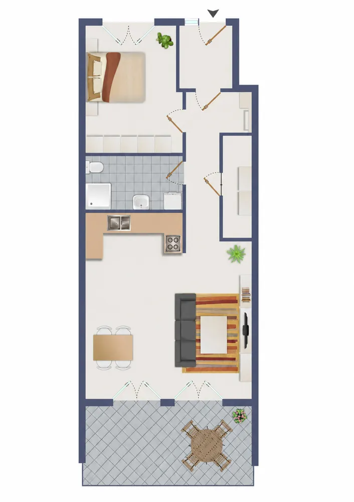 2 Zimmer Wohnung mit 68 m² in Böblingen – Bild 12
