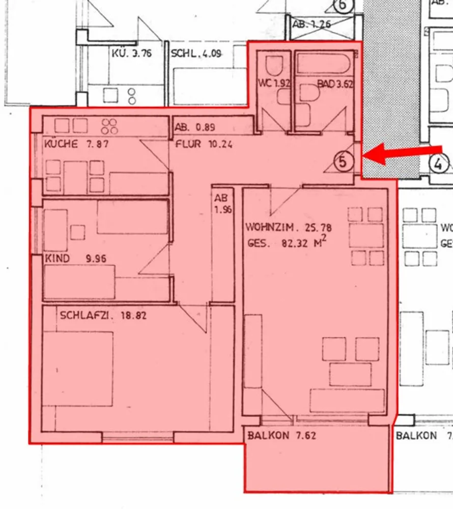 3 Zimmer Wohnung mit 85 m² in München – Bild 11