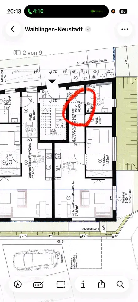 2 Zimmer Wohnung mit 65 m² in Waiblingen – Bild 5