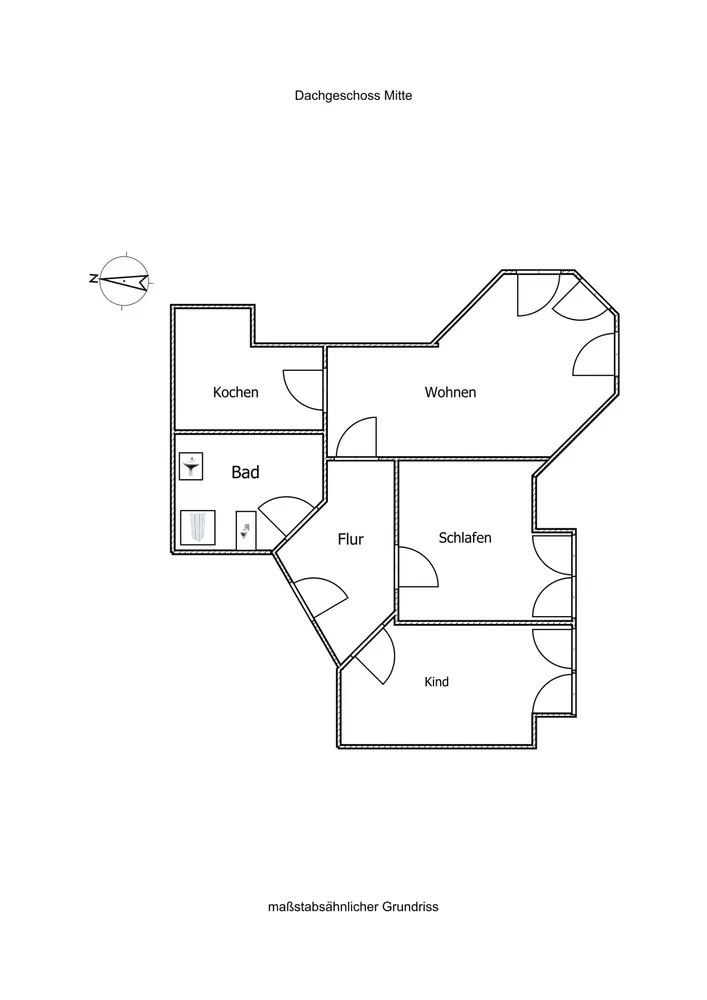 3 Zimmer Wohnung mit 68 m² in Halle (Saale) – Bild 8