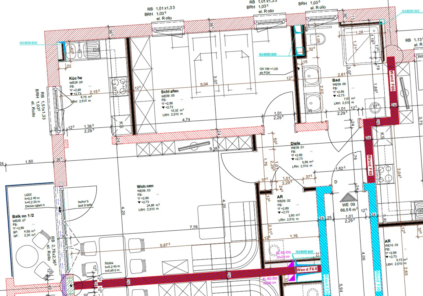 2 Zimmer Wohnung mit 67 m² in Straubing – Bild 12