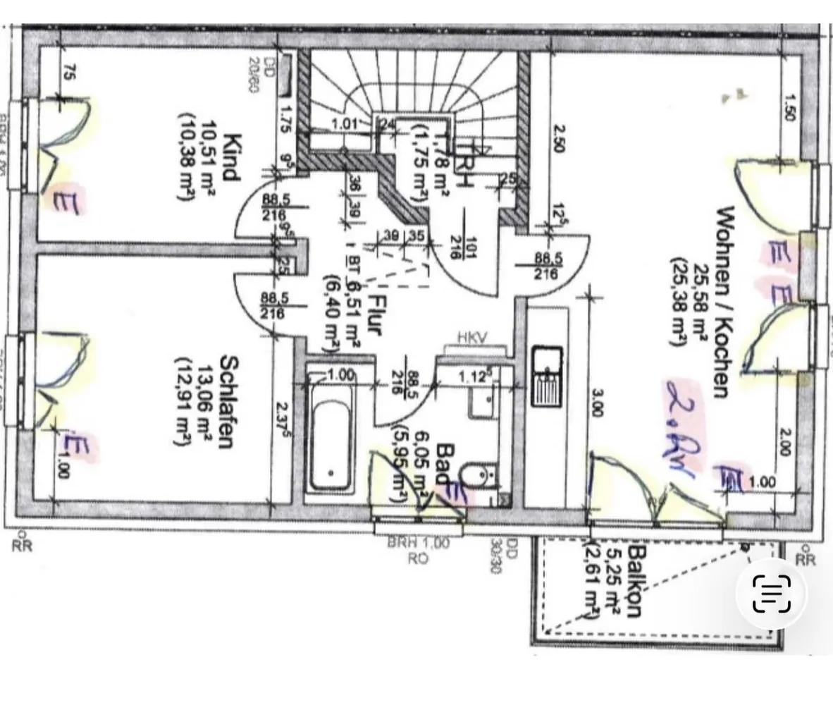 3 Zimmer Wohnung mit 67 m² in Magdeburg – Bild 3