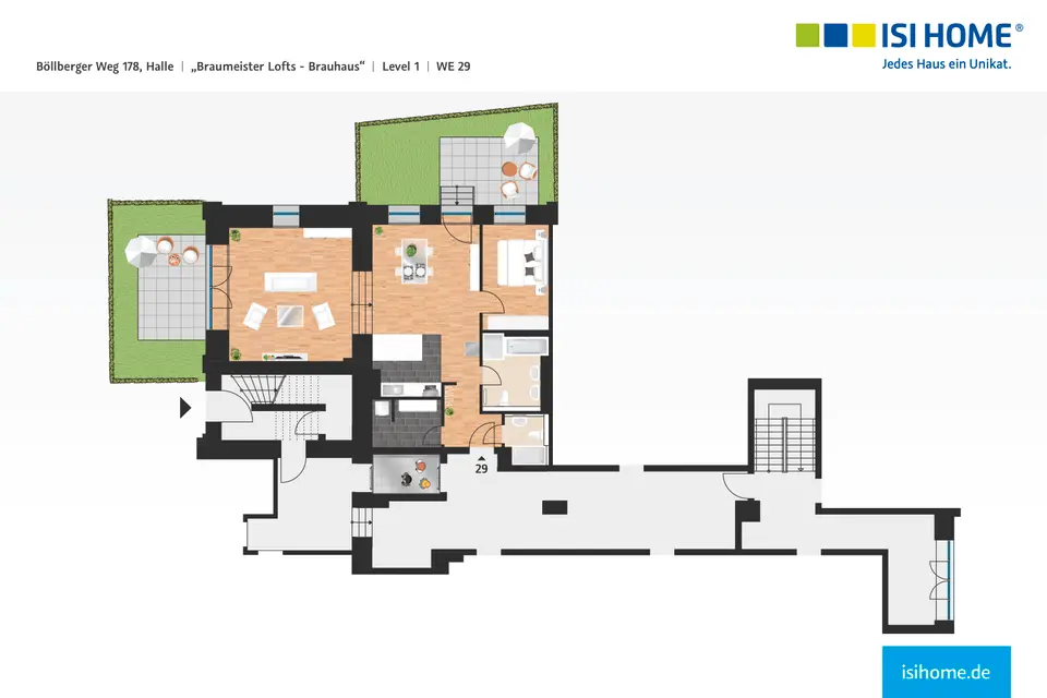 3 Zimmer Wohnung mit 100 m² in Halle (Saale) – Bild 9