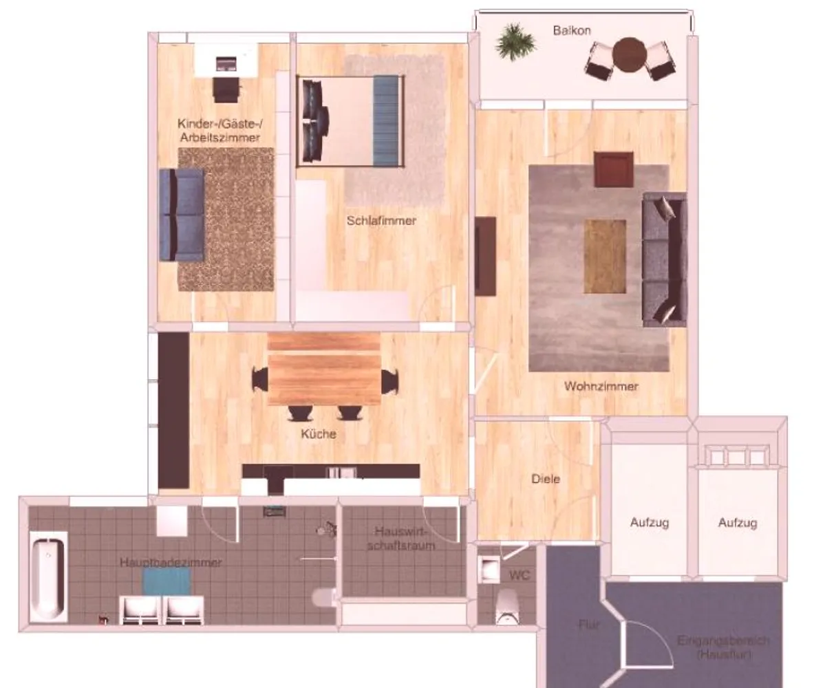 4 Zimmer Wohnung mit 98 m² in Frankfurt am Main – Bild 12