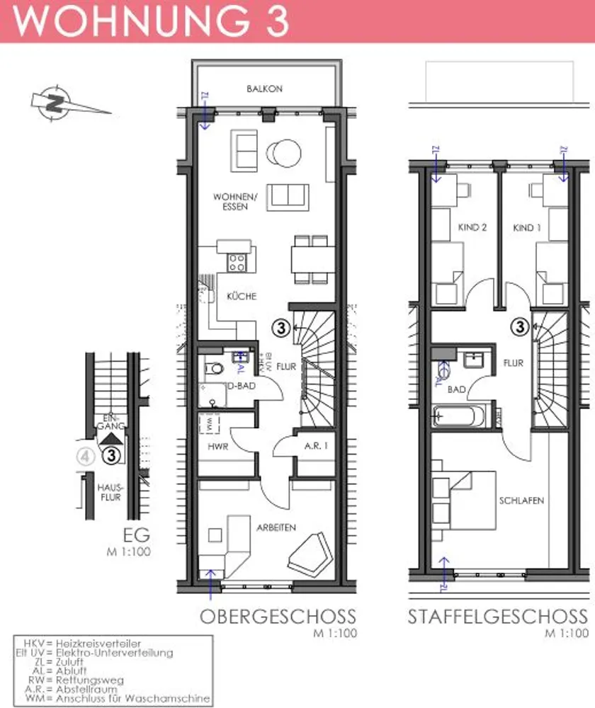 3 Zimmer Wohnung mit 103 m² in Hamburg – Bild 11