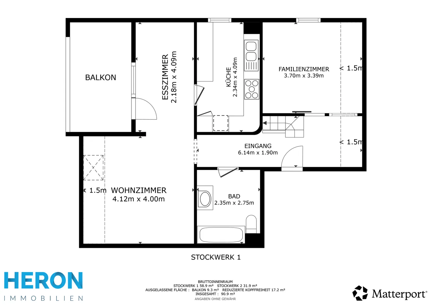 4 Zimmer Wohnung mit 86 m² in Stuttgart – Bild 11
