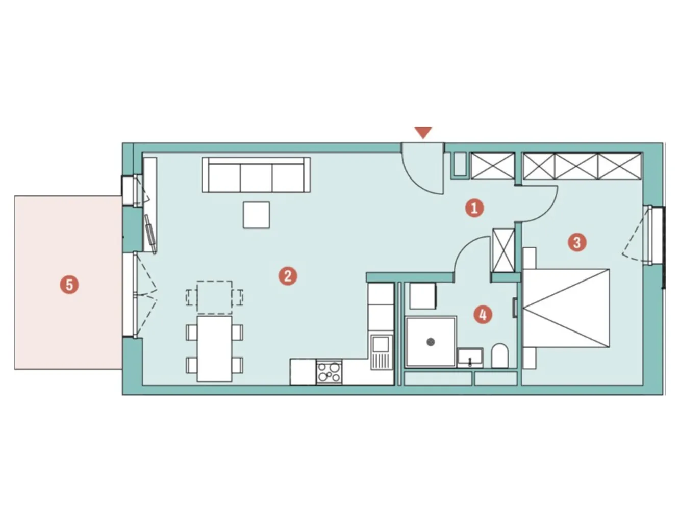 2 Zimmer Wohnung mit 64 m² in Mainz – Bild 12