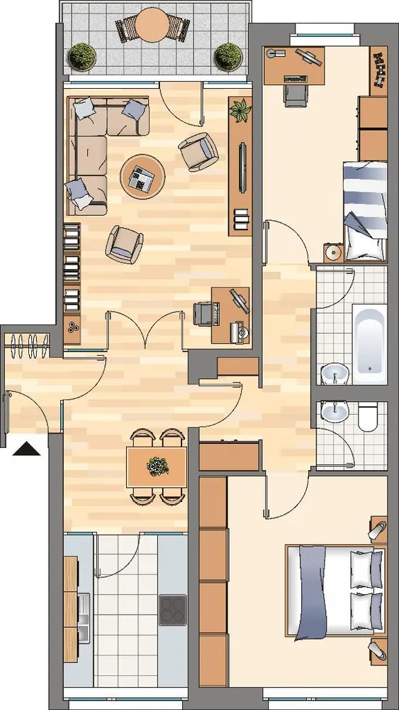 3 Zimmer Wohnung mit 77 m² in Dortmund – Bild 6