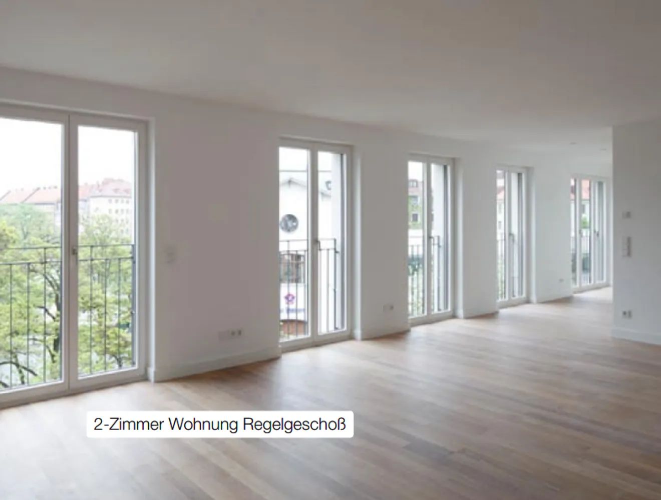 3 Zimmer Wohnung mit 73 m² in München – Bild 1