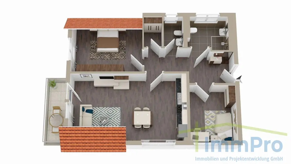 3 Zimmer Wohnung mit 79 m² in Herrenberg – Bild 4