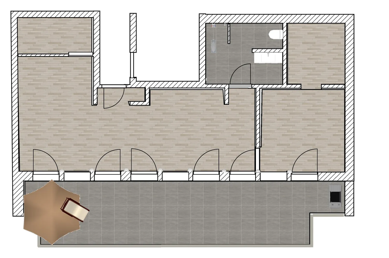 3 Zimmer Wohnung mit 78 m² in Düsseldorf – Bild 10