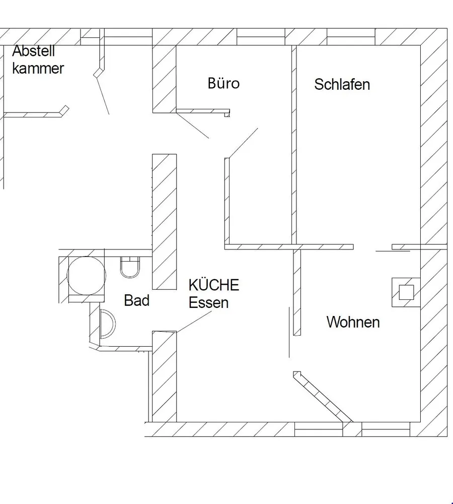 3 Zimmer Wohnung mit 60 m² in Esslingen am Neckar – Bild 2