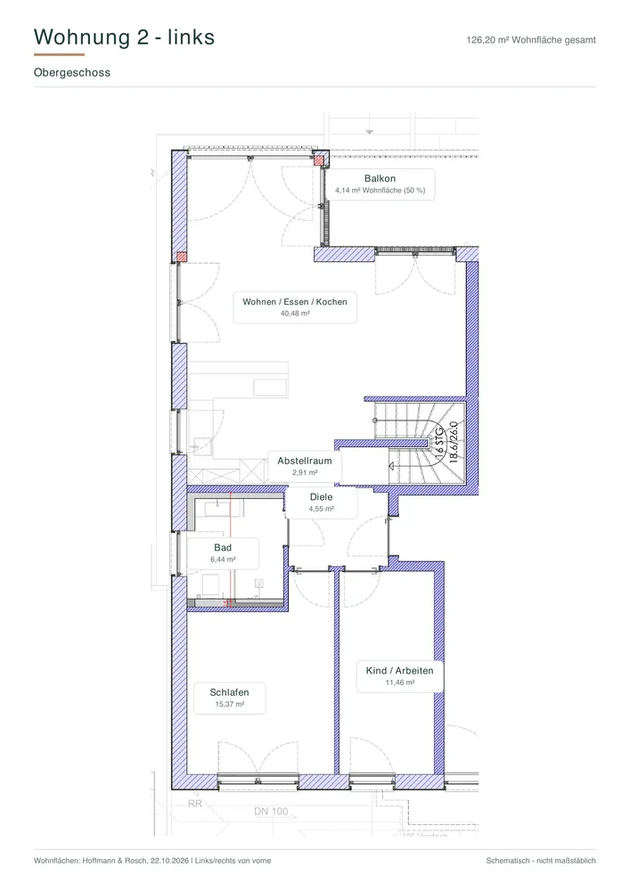 4 Zimmer Wohnung mit 126 m² in Lohmar – Bild 4
