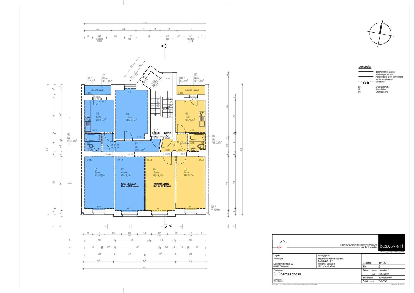 2 Zimmer Wohnung mit 51 m² in Dortmund – Bild 4