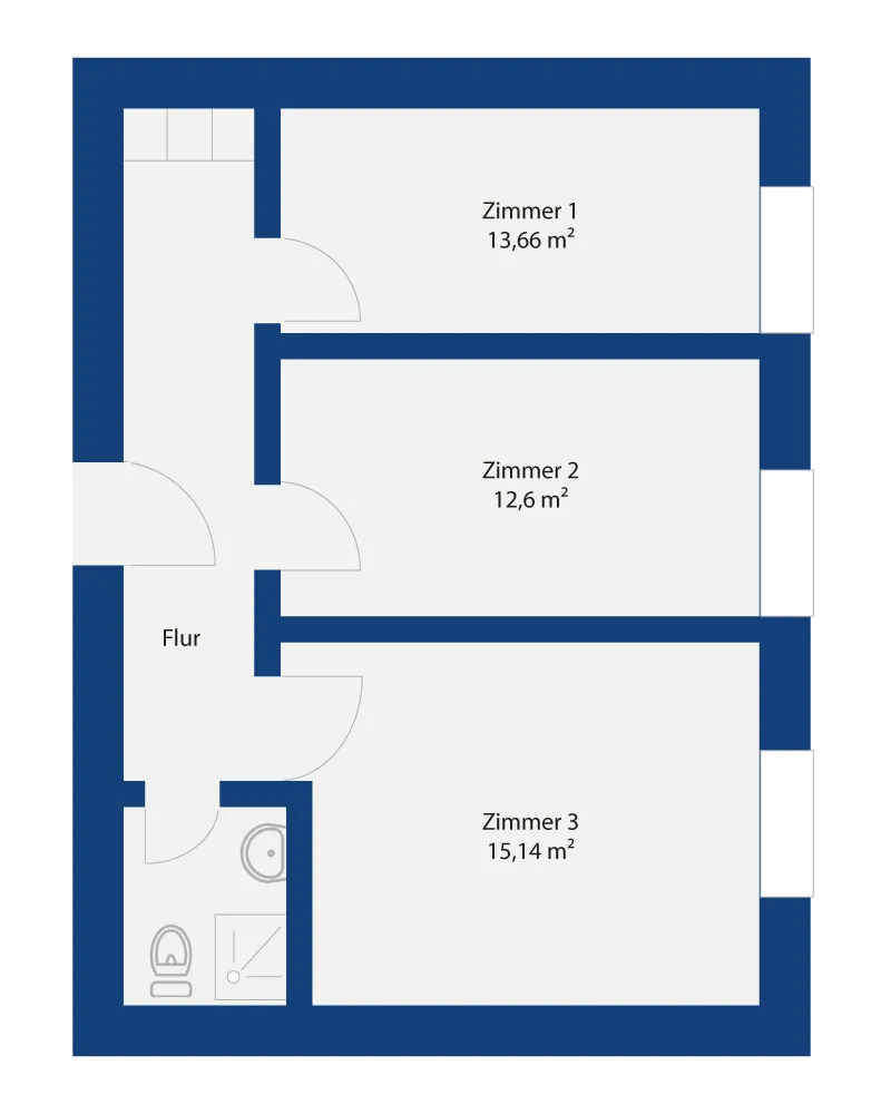 1 Zimmer Wohnung mit 16 m² in Marburg – Bild 6
