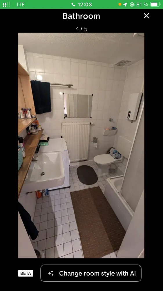 2 room apartment with 50 m² in Düsseldorf – Photo 4