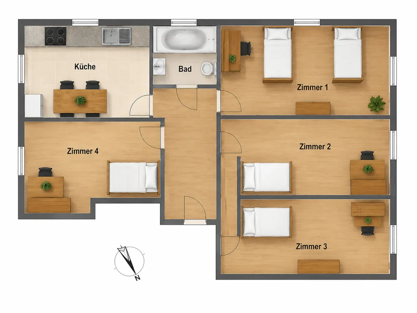 WG-Zimmer mit 12 m² in Berlin – Bild 5