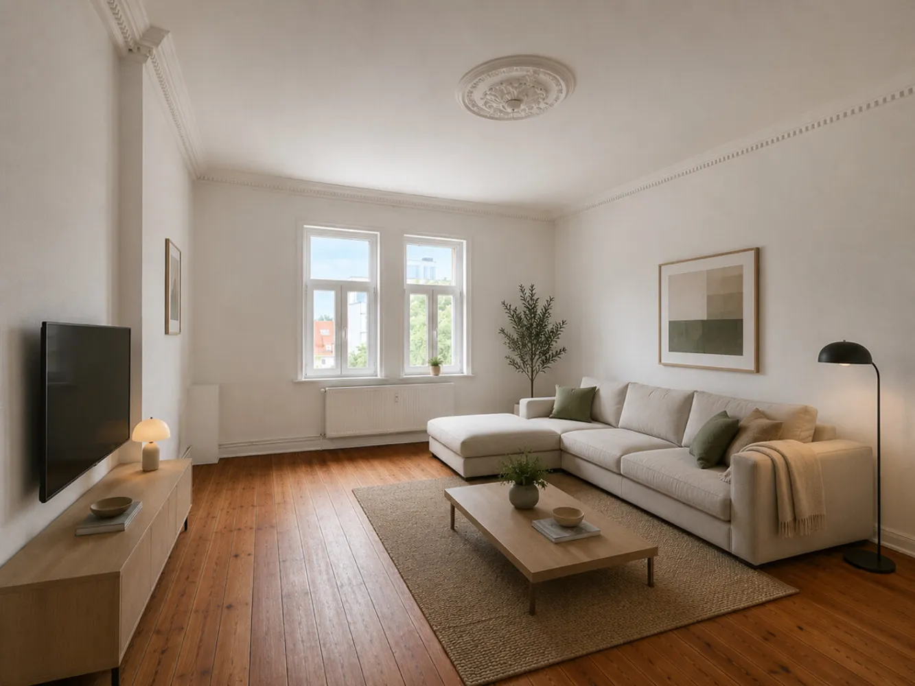 4 Zimmer Wohnung mit 116 m² in Lübeck – Bild 1
