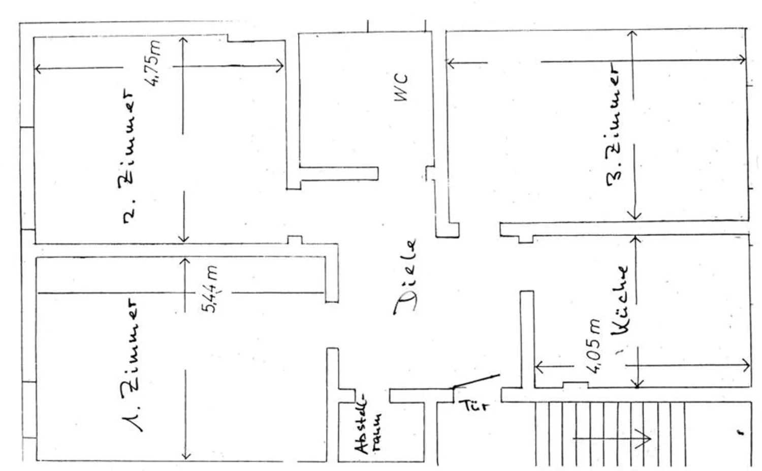 4 Zimmer Wohnung mit 90 m² in Bochum – Bild 2