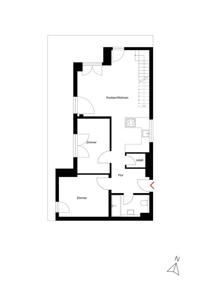 3 room apartment with 95 m² in Berlin – Photo 4