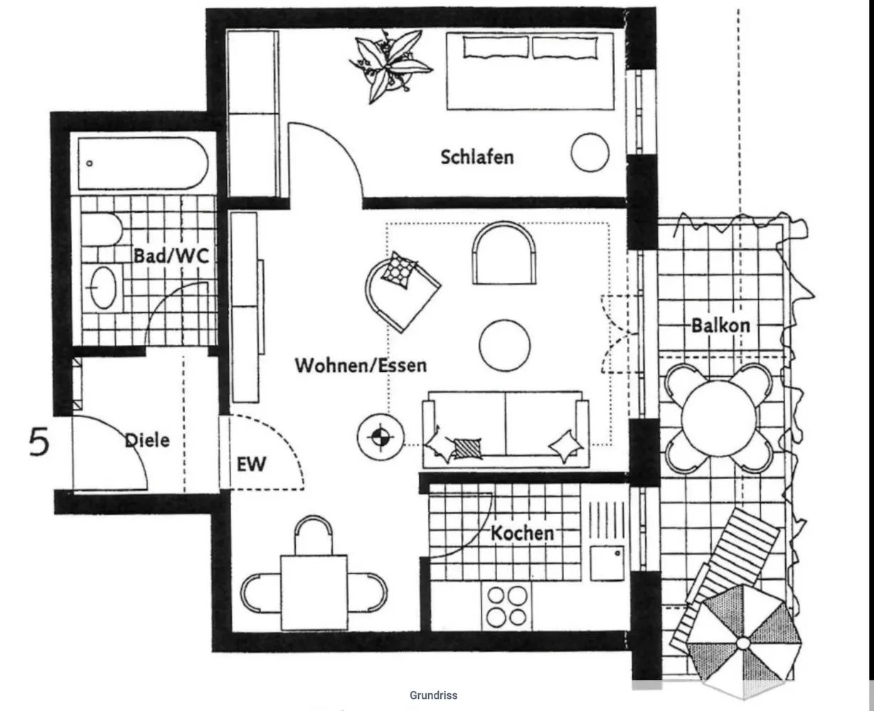 2 Zimmer Wohnung mit 50 m² in München – Bild 11