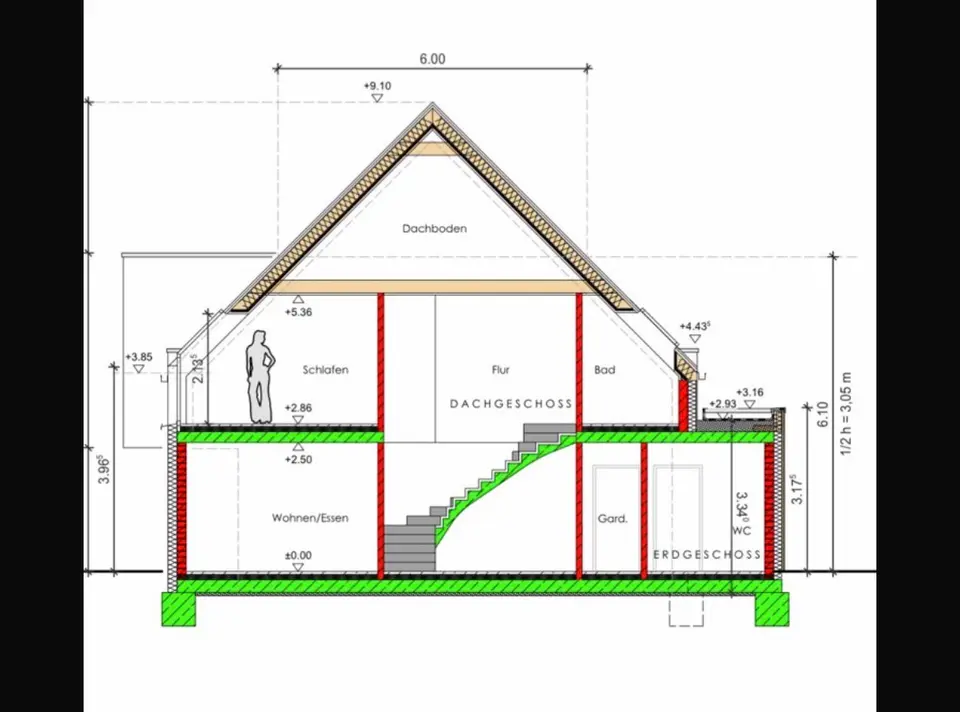 3 Zimmer Wohnung mit 100 m² in Meppen – Bild 6