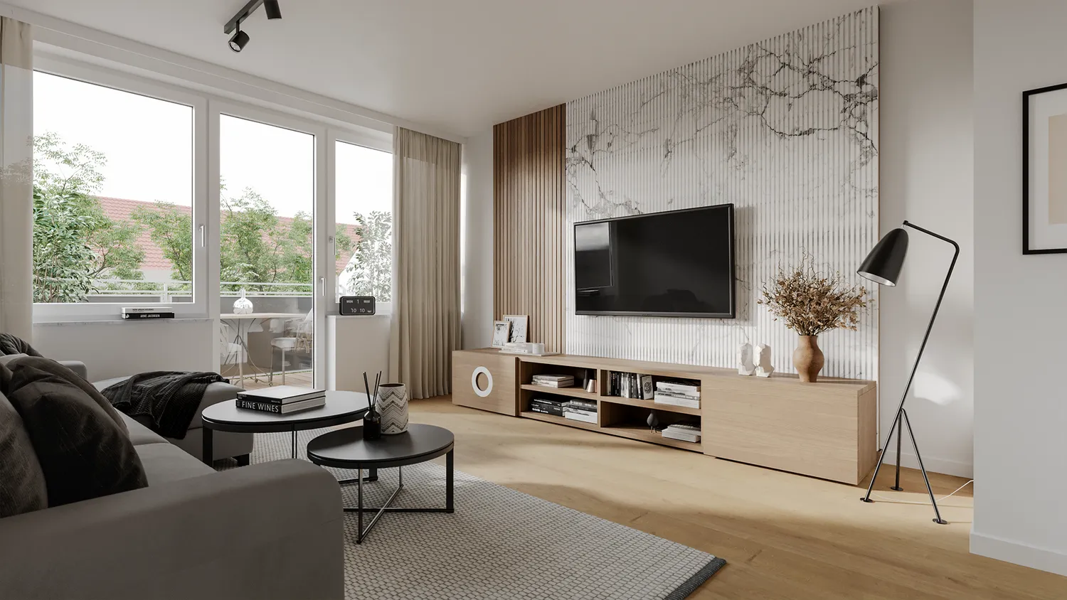 3 Zimmer Wohnung mit 88 m² in Düsseldorf – Bild 2