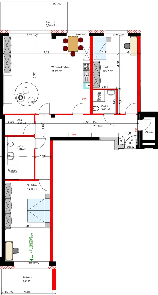 3 room apartment with 140 m² in Bielefeld – Photo 2