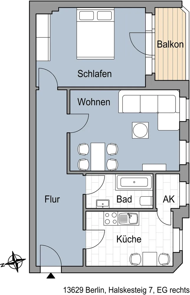 2 Zimmer Wohnung mit 63 m² in Berlin – Bild 3