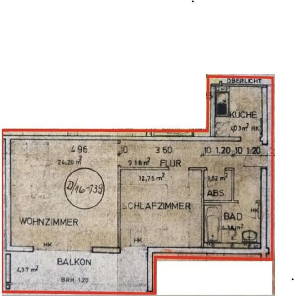 2 Zimmer Wohnung mit 61 m² in Erlangen – Bild 9