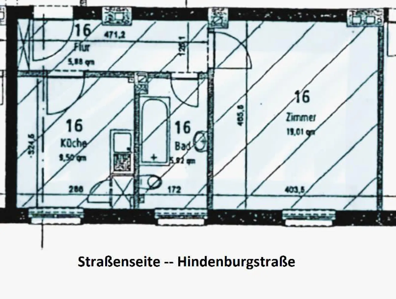 1 Zimmer Wohnung mit 40 m² in Mainz – Bild 6