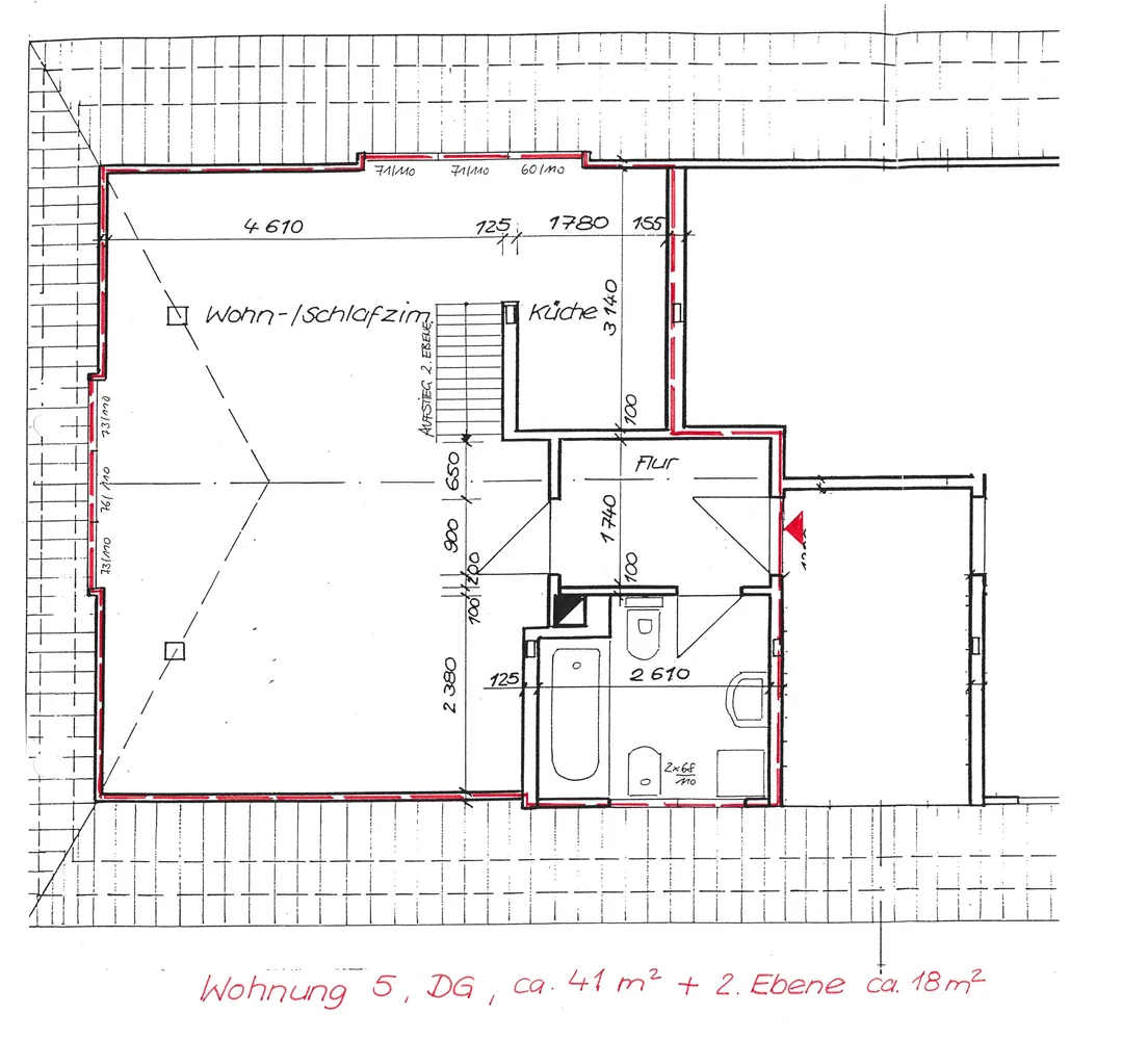 2 Zimmer Wohnung mit 53 m² in Dresden – Bild 3