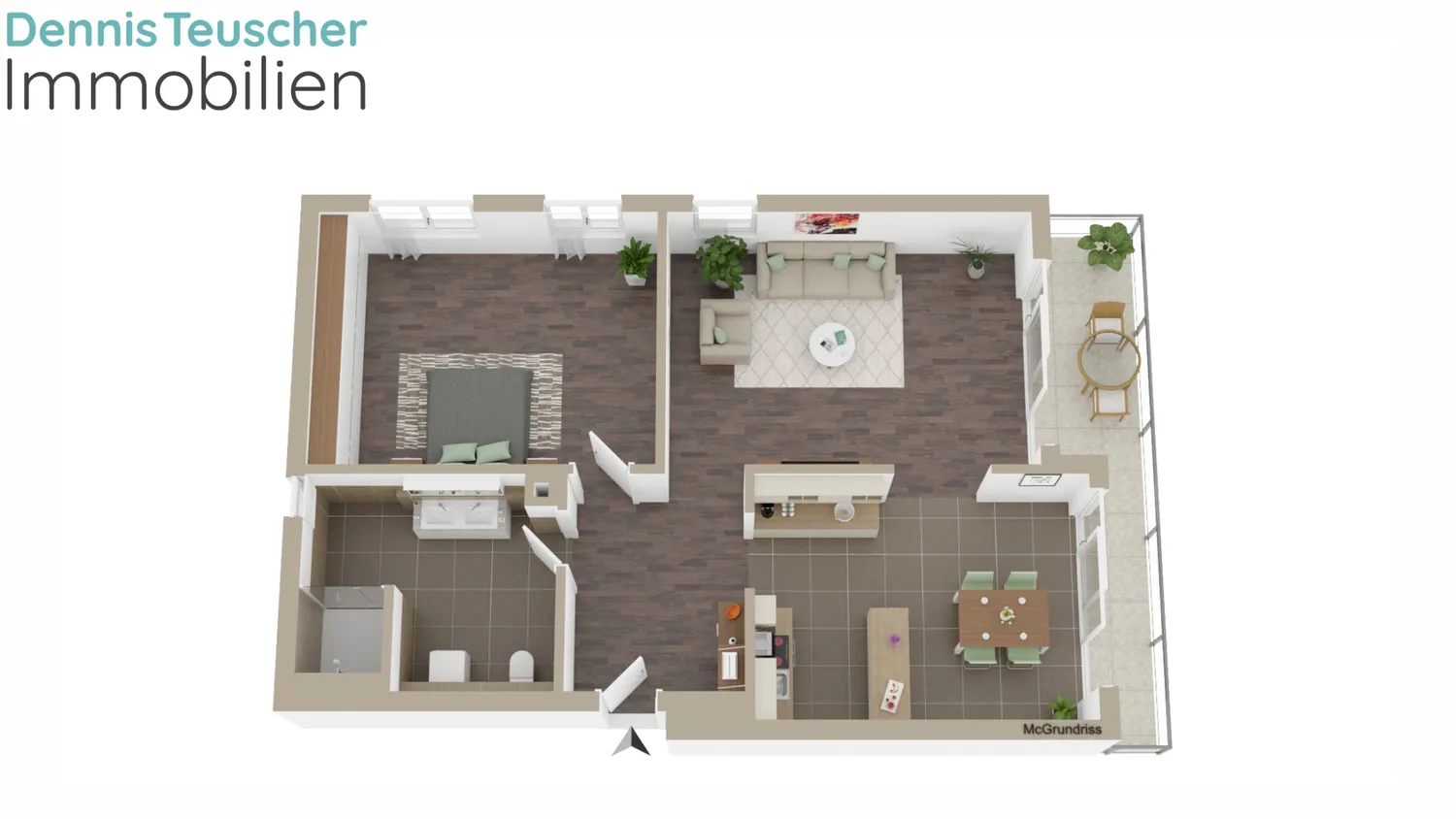 3 Zimmer Wohnung mit 89 m² in Stuttgart – Bild 2
