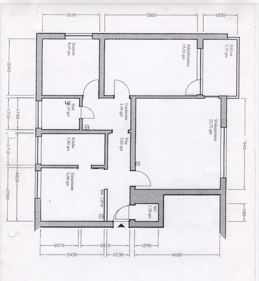 4 Zimmer Wohnung mit 125 m² in Michelstadt – Bild 4