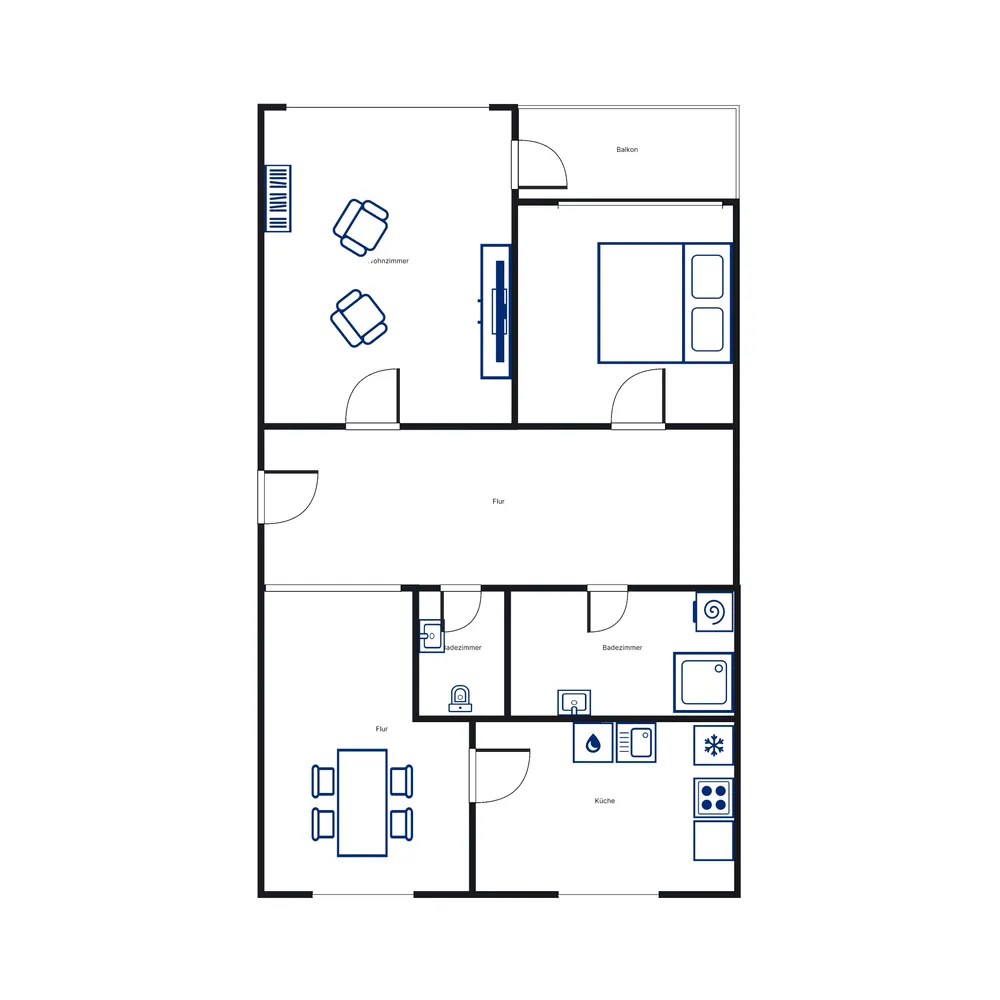2 Zimmer Wohnung mit 63 m² in Kassel – Bild 2