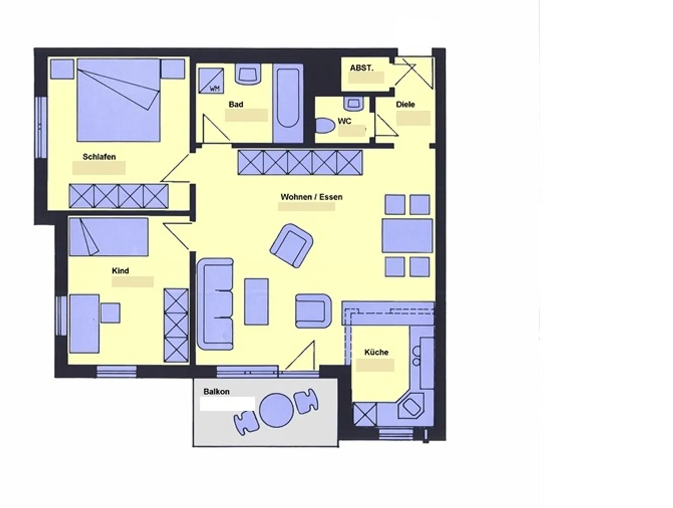 3 Zimmer Wohnung mit 71 m² in Dresden – Bild 2