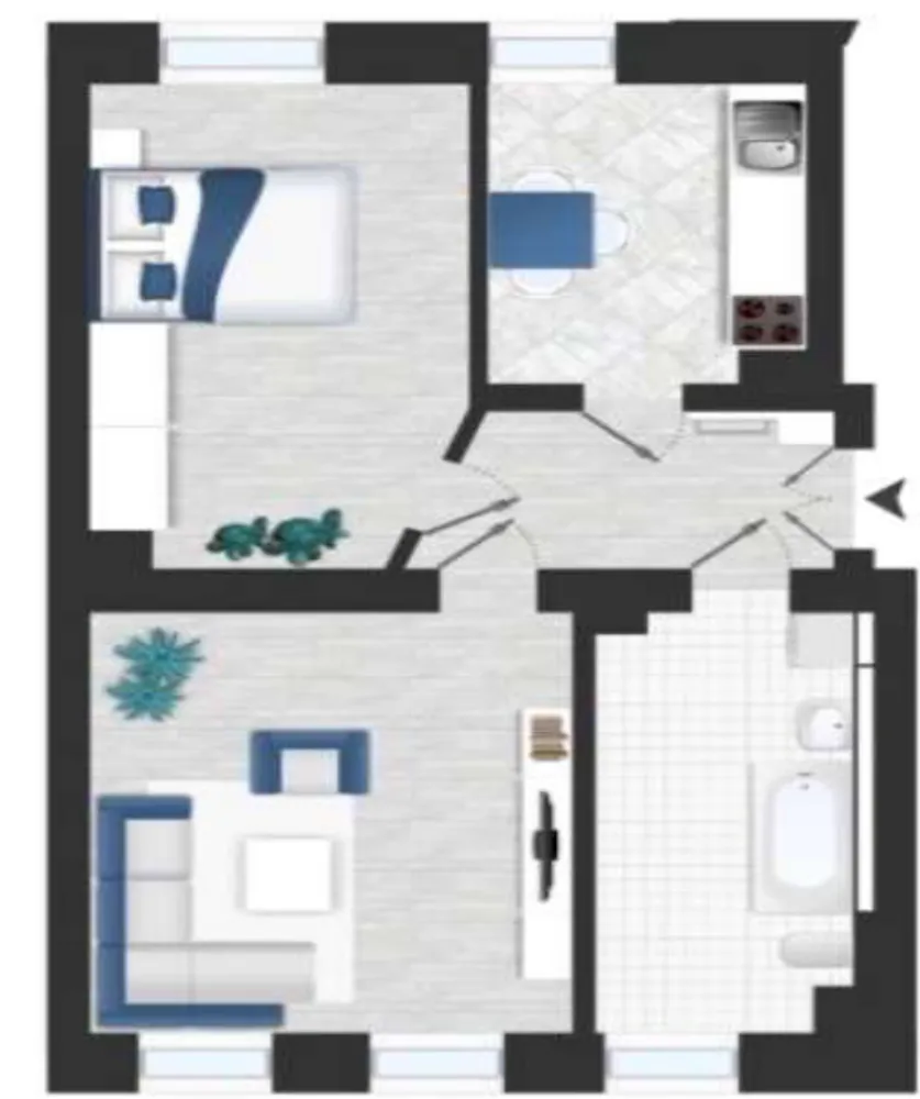 2 Zimmer Wohnung mit 60 m² in Leipzig – Bild 11