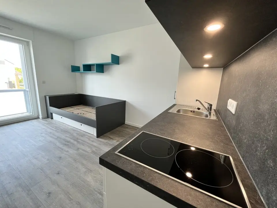 2 Zimmer Wohnung mit 27 m² in Augsburg – Bild 1