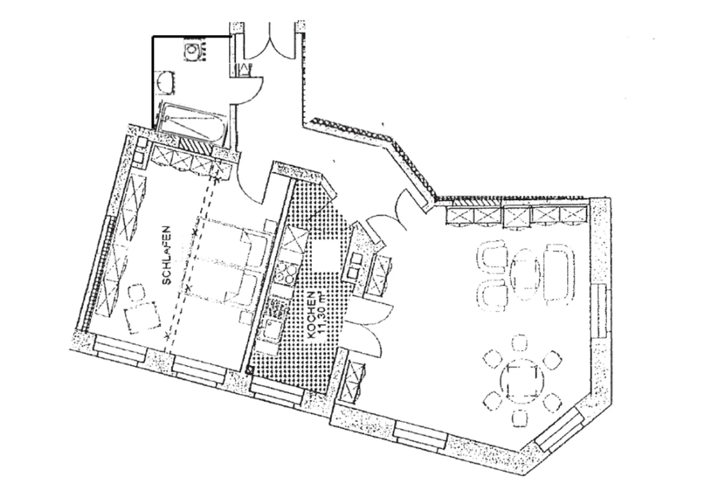 2 Zimmer Wohnung mit 78 m² in Leipzig – Bild 1